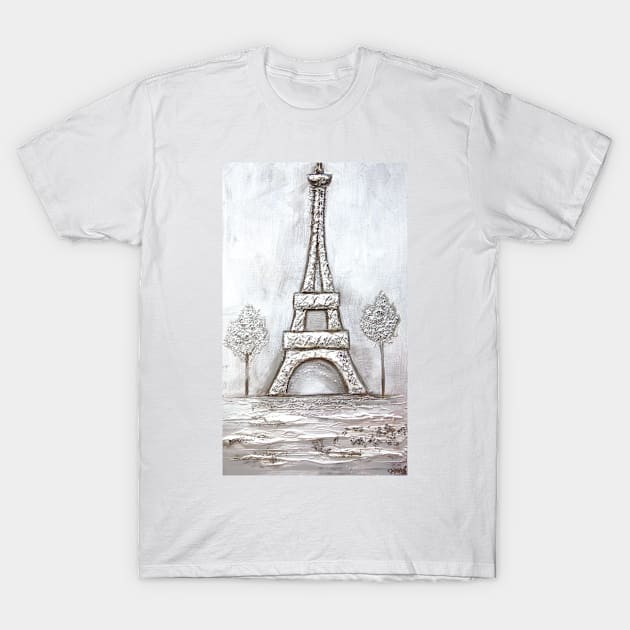 Eiffel Tower T-Shirt by osnattzadok